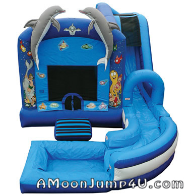 Jump & Splash Bounce House + Inflatable Water Rental