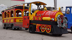 AMJ Spectactular Events Trackless Kiddie Trains