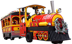 AMJ Spectactular Events Trackless Kiddie Trains