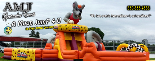 College Event Rentals College Party Rat-Race HUGE Inflatable Game Rental