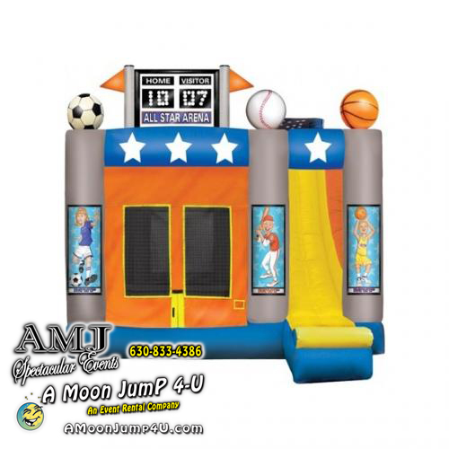 4-in-1 Sports Center Combo