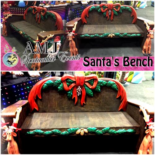 Santas Bench and Santa Seat
