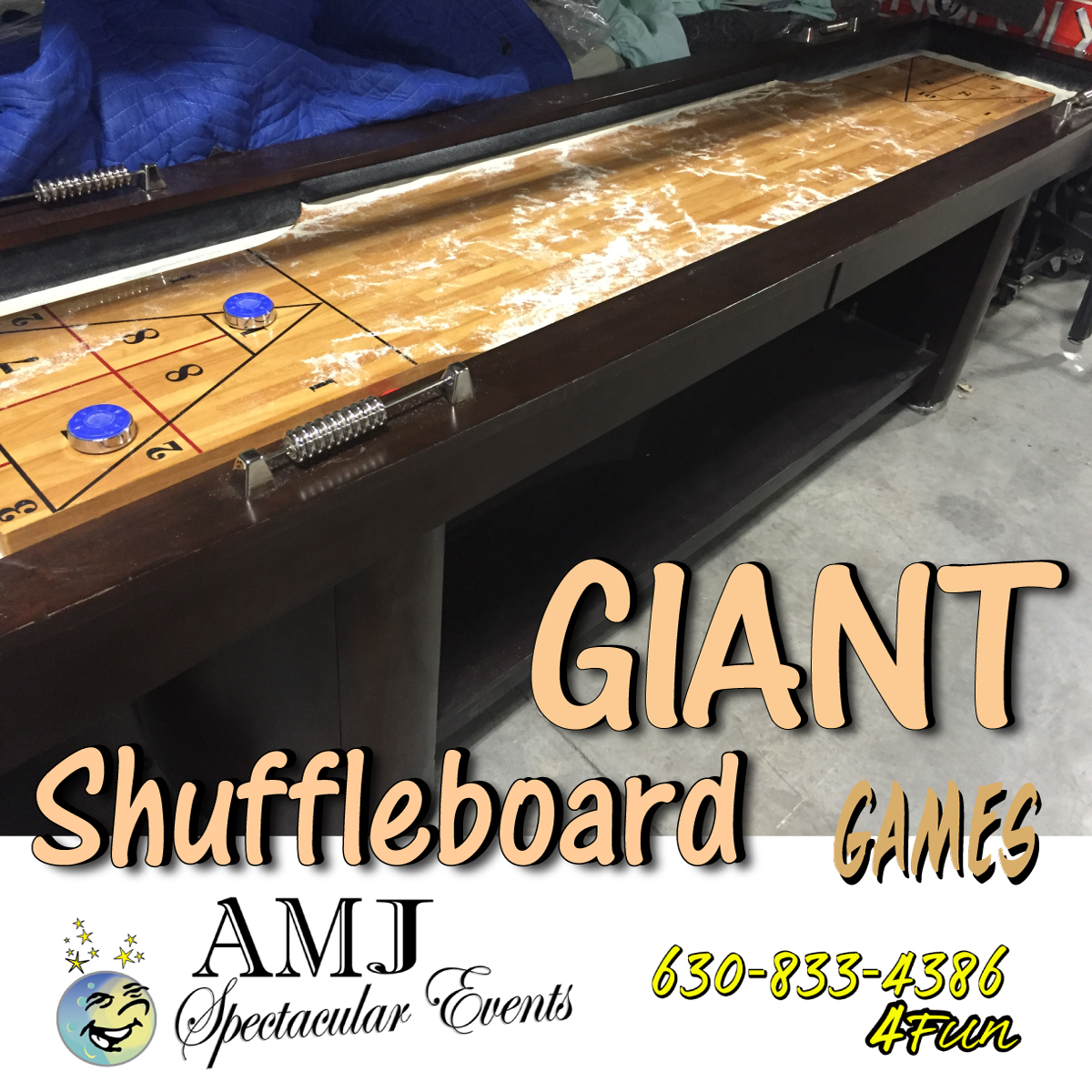 Shuffleboard Table Rental