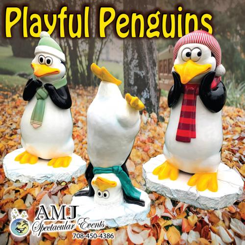 Playful Penguins