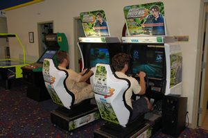 Duel Racer Cockpit Combo Arcade Game Rental
