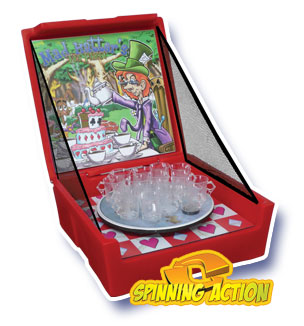 Mad Hatter's Ping Pong Ball Toss Game Rental