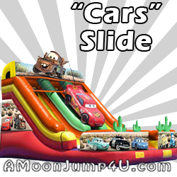 Disney's Cars 18' Double Lane Slide