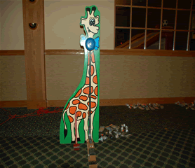 Giraffe Kiddie Striker Game Rental