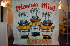 Momma Mia's Pizza Toss Game Rental