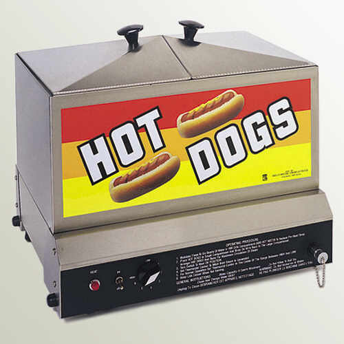 Hot Dog Steamer + Bun Warmer Rental