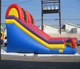 20' Double Lane Inflatable Slide Rental