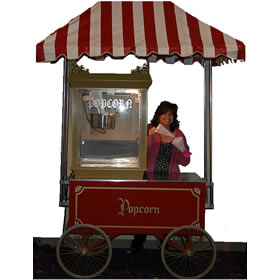 Tented Popcorn Stand