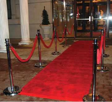 Red Carpet + Stantions Rental