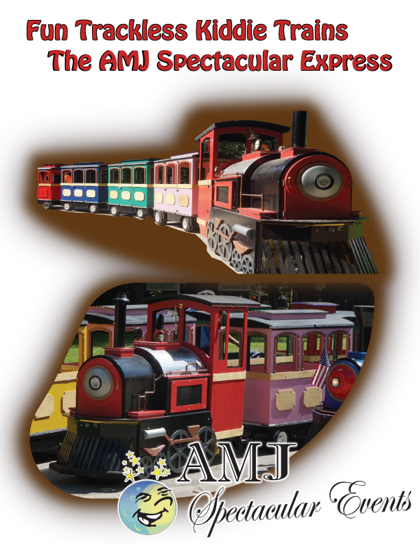 708 450 4386 AMJ Spectacular Express Trackless-Train