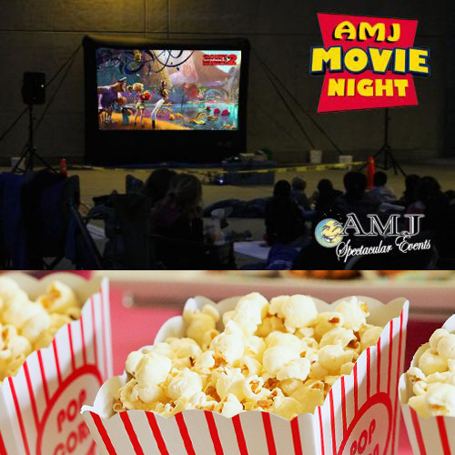 LCD Projector & Outdoor Movie Screen Rental