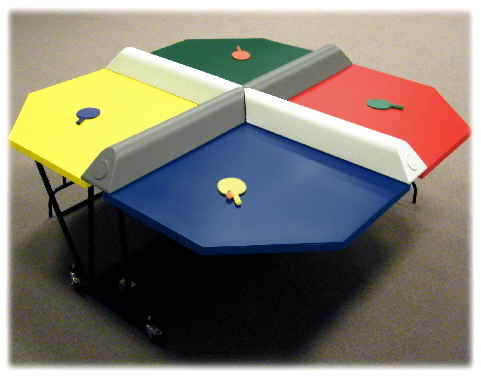 Poly Pong Multi-Player Table Tennis Equipment Rental